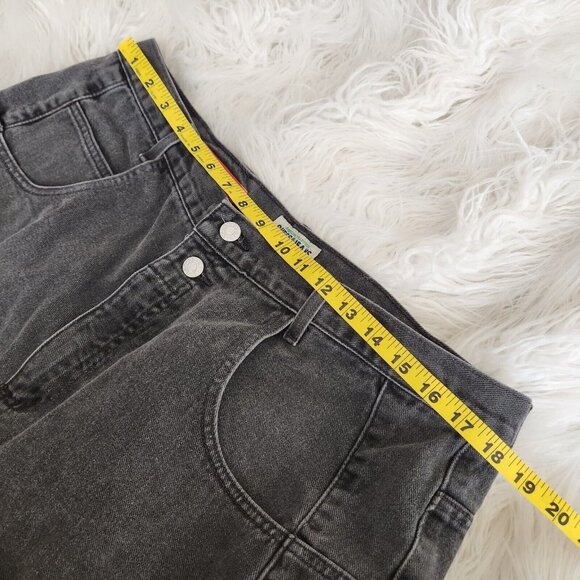 Vintage Guess Jeans American Tradition Black Jeans‎ High Waisted Pleated W36 L29 - Picture 7 of 15